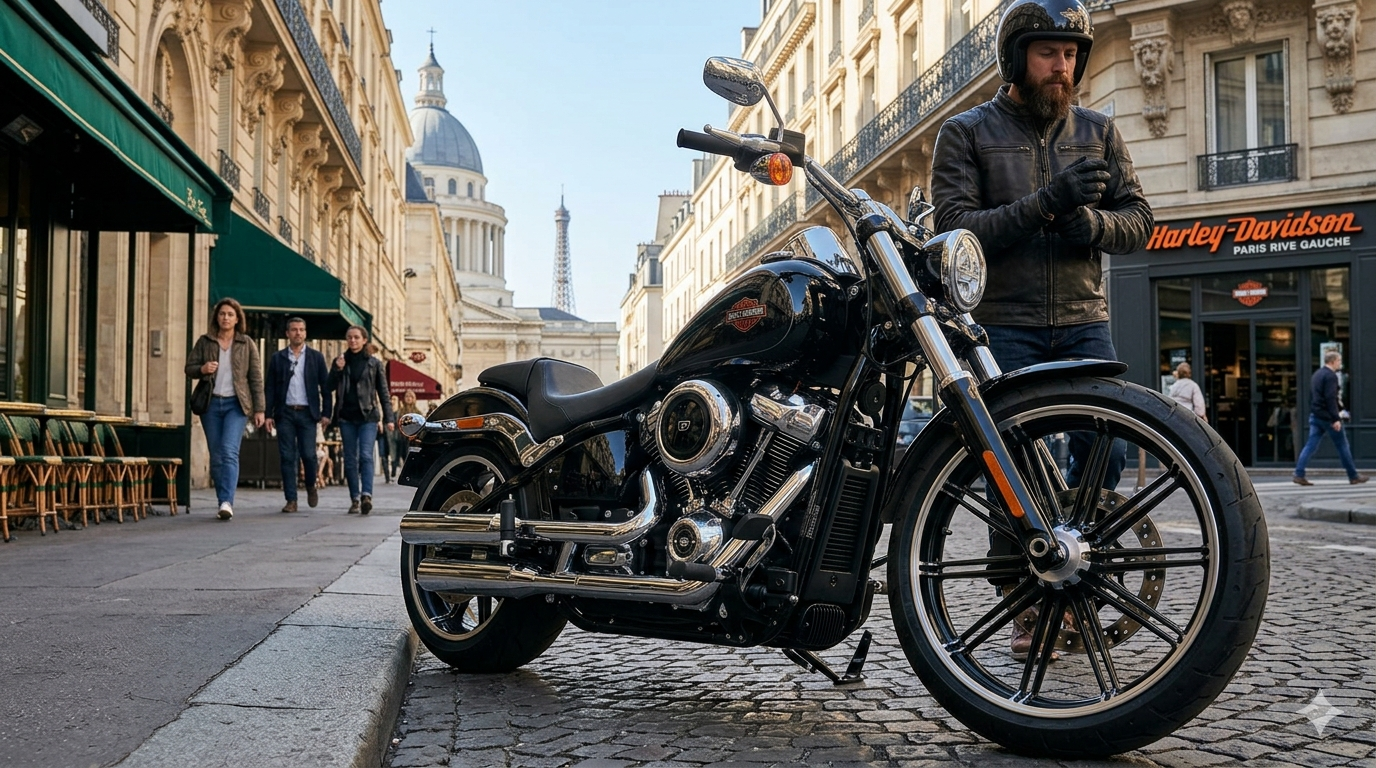 L’Art de Vivre Harley-Davidson : Passion, Moteurs et Routes de Rive Gauche