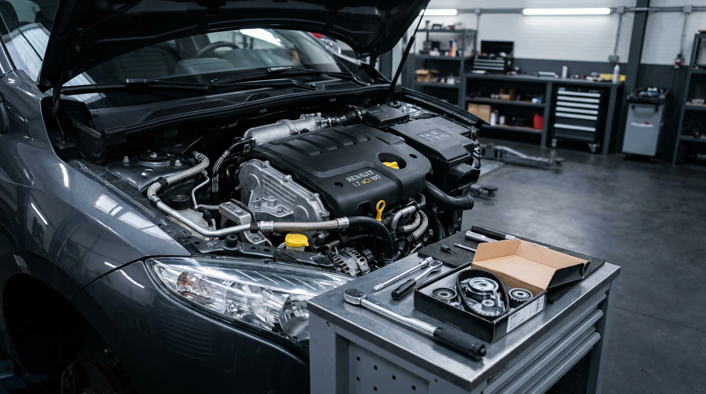 Moteur 1.7 dCi 150 : chaîne ou courroie de distribution ? La réponse définitive