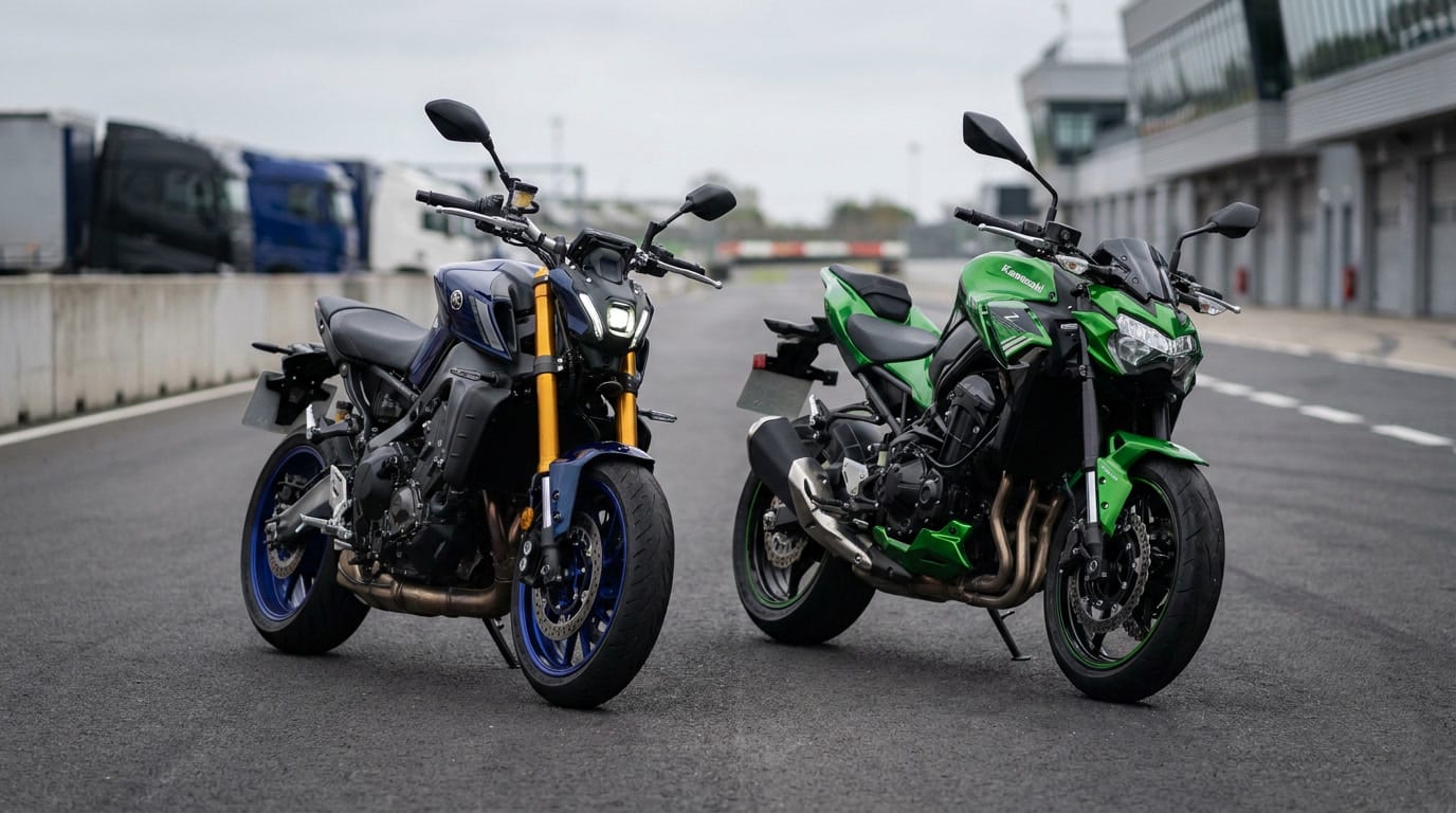 Yamaha MT-09 vs Kawasaki Z900 : lequel choisir en 2026 ?